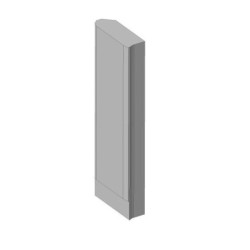 Šamotová deska přední, pravá KV HEAT R/L 2G S 70.44.33.13 